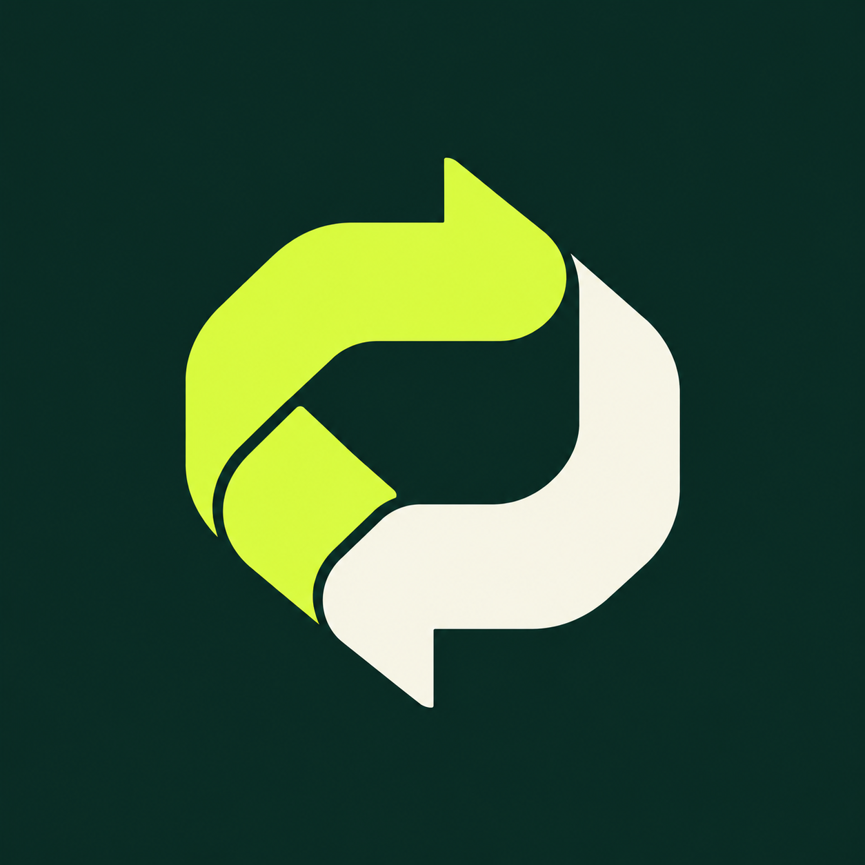 Regenback logo: two returning arrows forming a loop